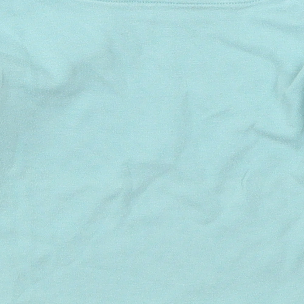 Nutmeg Boys Blue   Basic T-Shirt Size 9-12 Months  - Paw Fect Lion