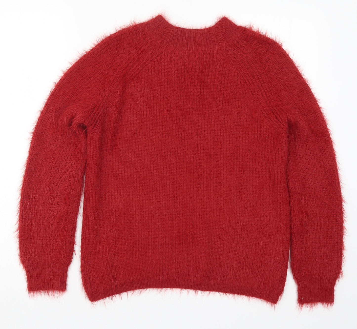 Primark Womens Red  Knit Pullover Jumper Size 10