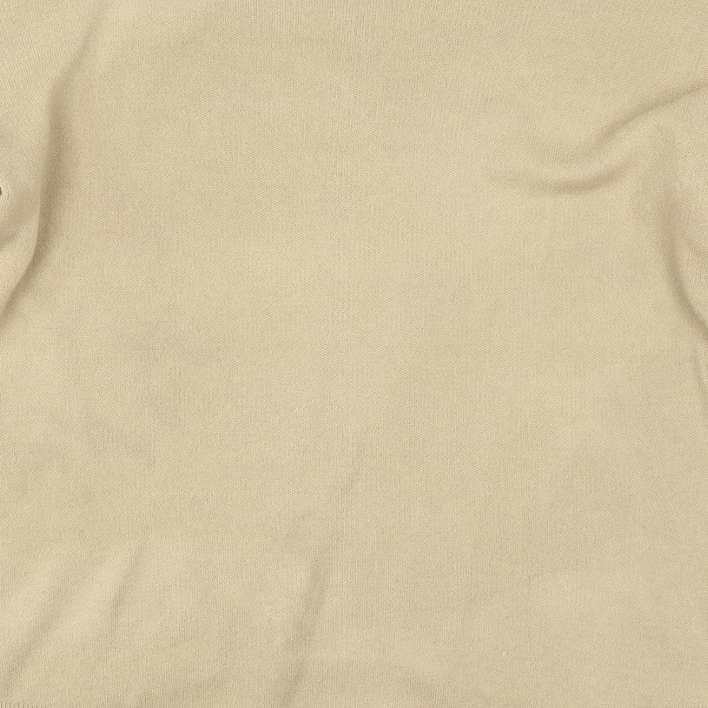 Primark Womens Beige  Knit Pullover Jumper Size 10