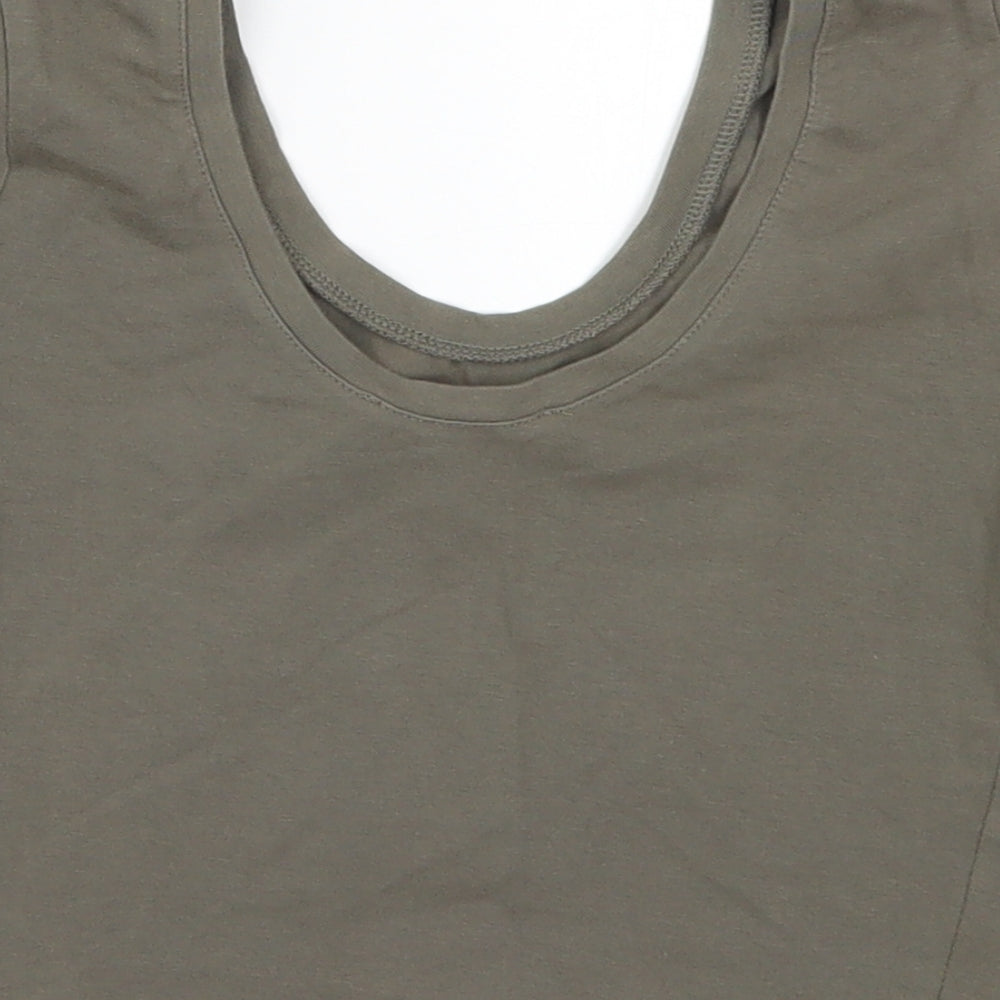 Atmosphere Womens Green   Cropped T-Shirt Size 8