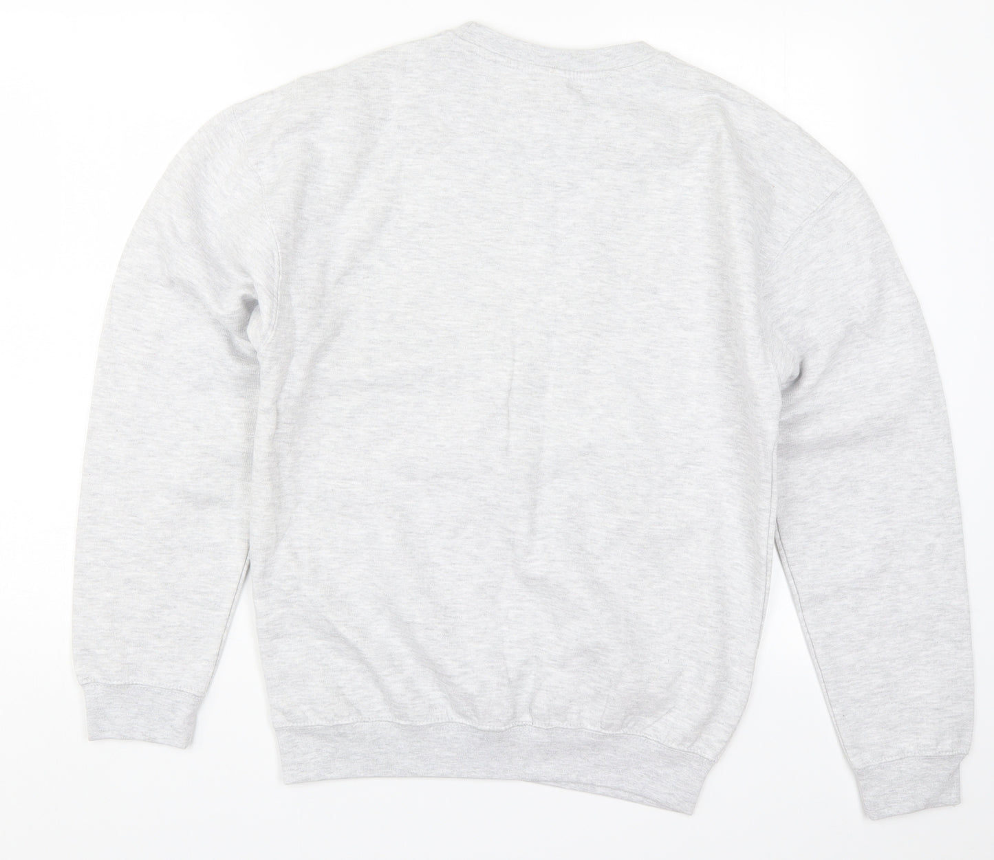 Bespoke Mens Grey   Pullover Sweatshirt Size S  - Drink Up Grinches