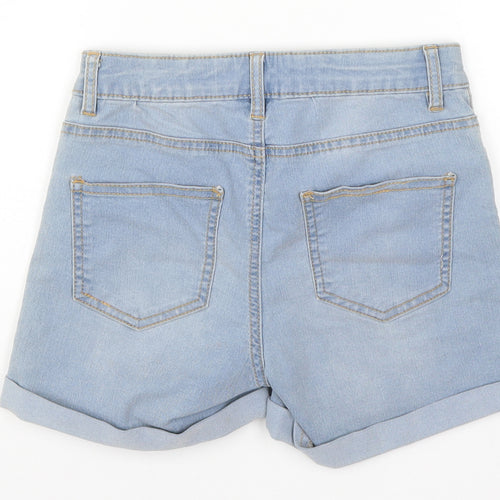 Denim Co Womens Blue  Denim Hot Pants Shorts Size 6