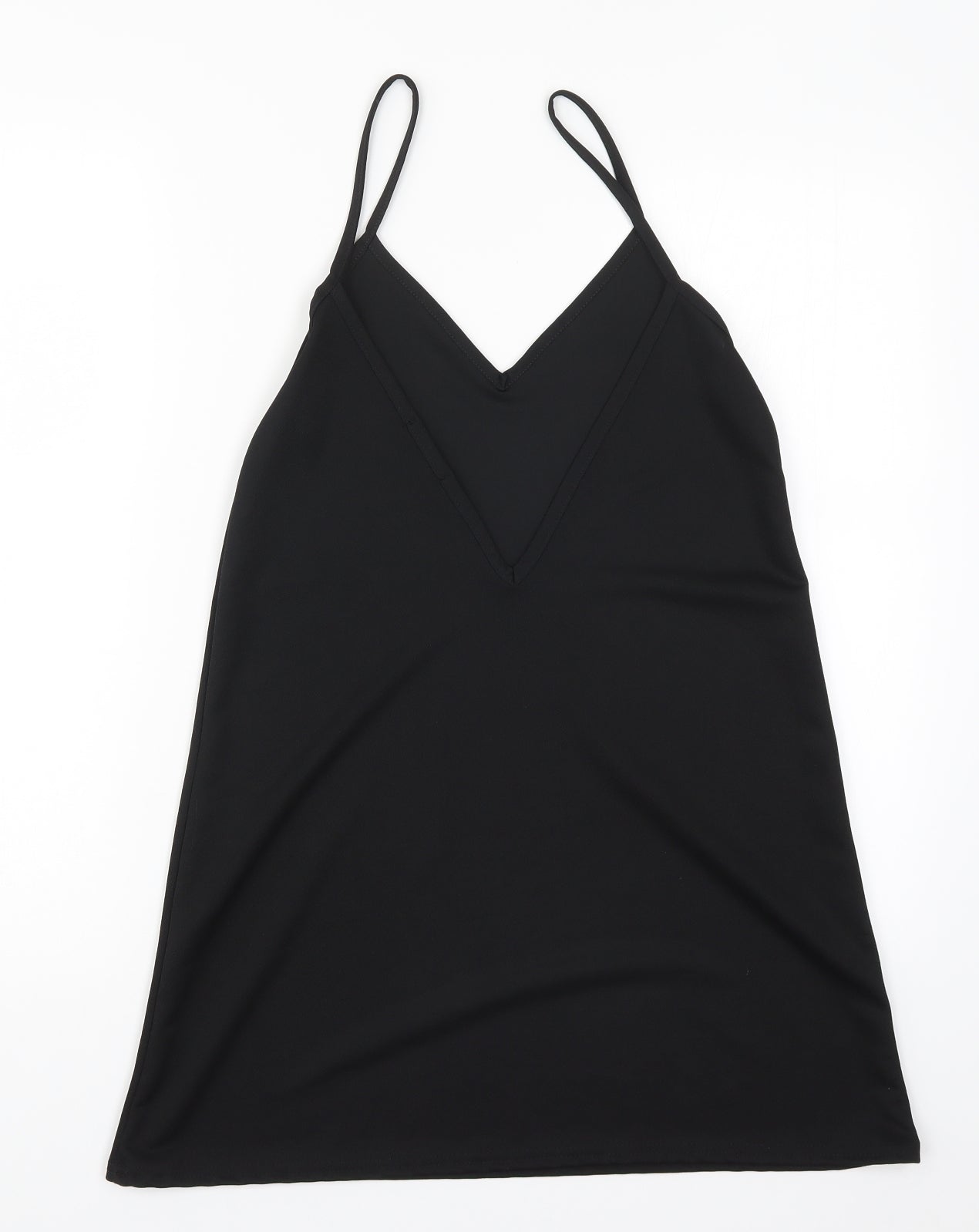 PRETTYLITTLETHING Womens Black   A-Line  Size 6