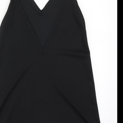 PRETTYLITTLETHING Womens Black   A-Line  Size 6