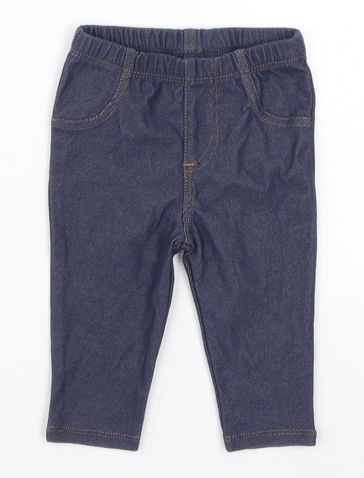 Nex Girls Blue  Denim Capri Jeans Size 3-6 Months  - Jeggings