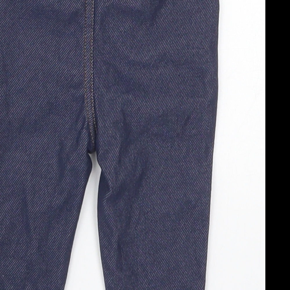 Nex Girls Blue  Denim Capri Jeans Size 3-6 Months  - Jeggings