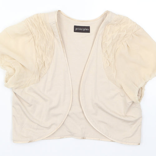 Principles Womens Beige   Jacket  Size M