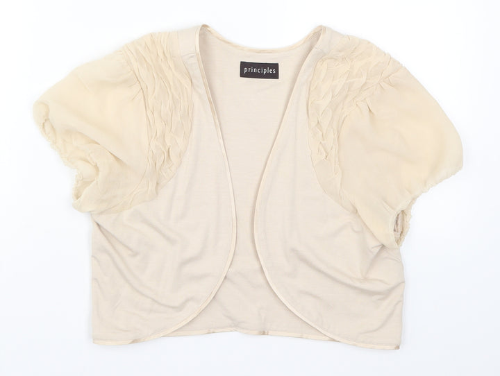 Principles Womens Beige Jacket Size M