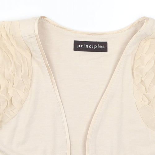 Principles Womens Beige   Jacket  Size M