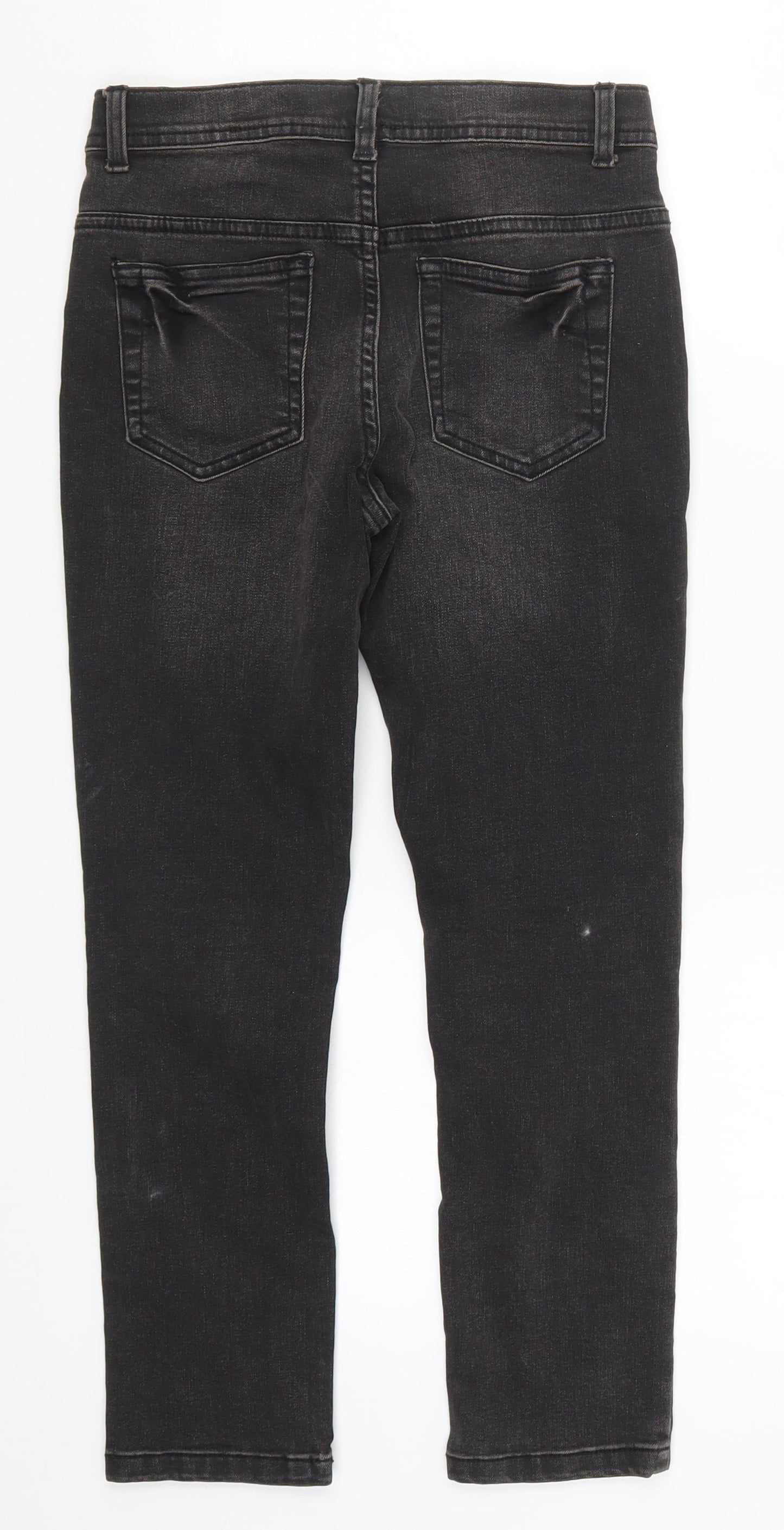 Denim Co Girls Black  Denim Skinny Jeans Size 9-10 Years