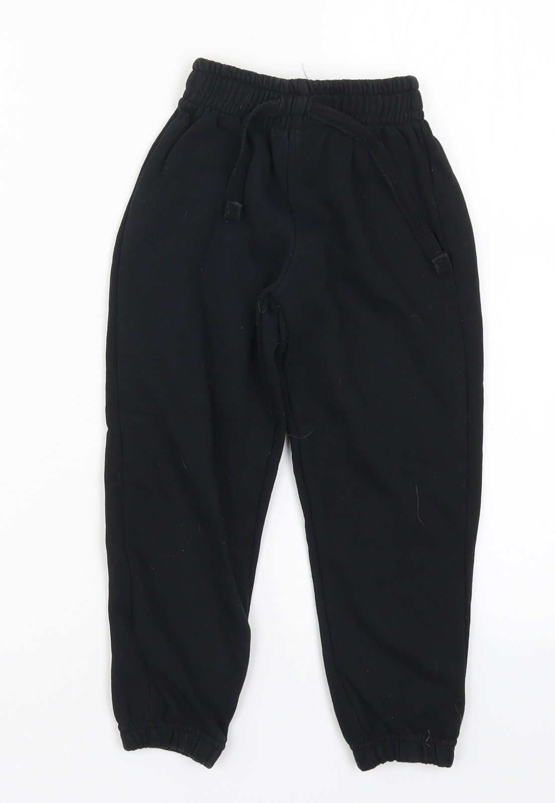 Lily & Dan Boys Black   Sweatpants Trousers Size 4-5 Years