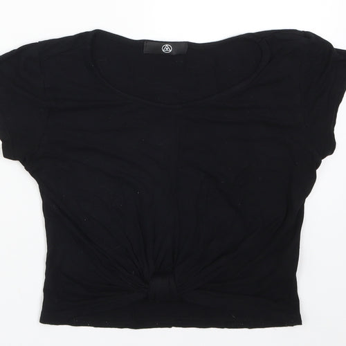 Missguided Womens Black   Basic T-Shirt Size 6