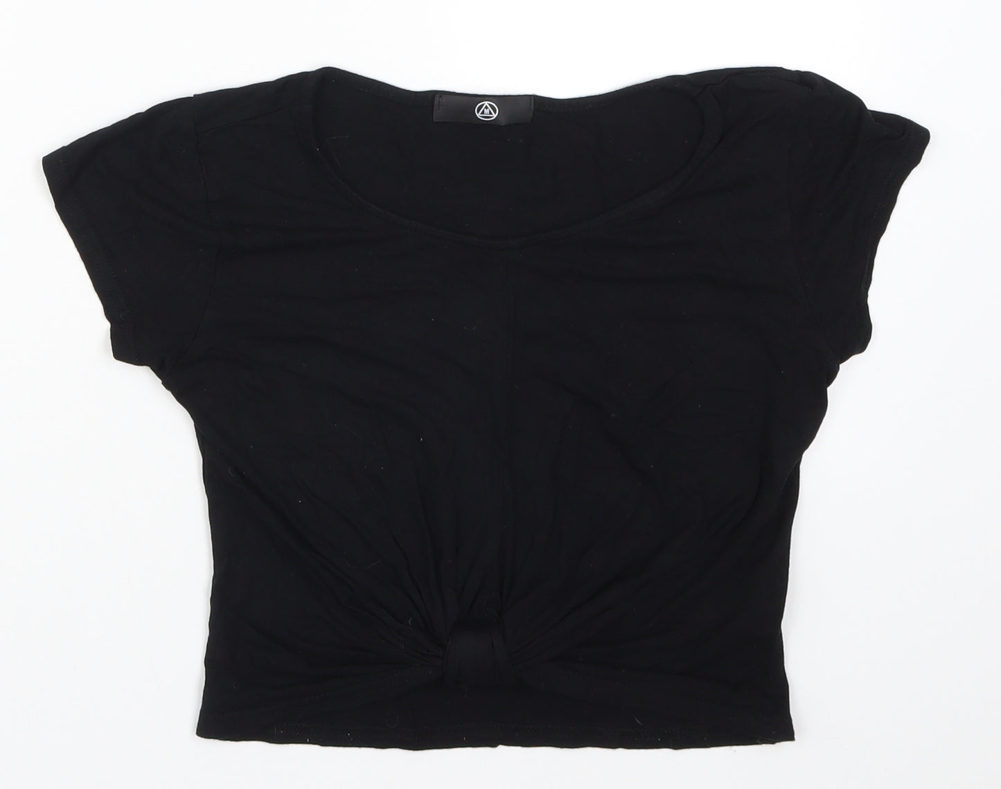 Missguided Womens Black   Basic T-Shirt Size 6
