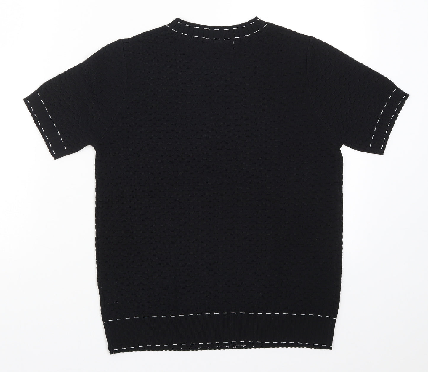 Luc-Ce Womens Black   Basic T-Shirt Size M