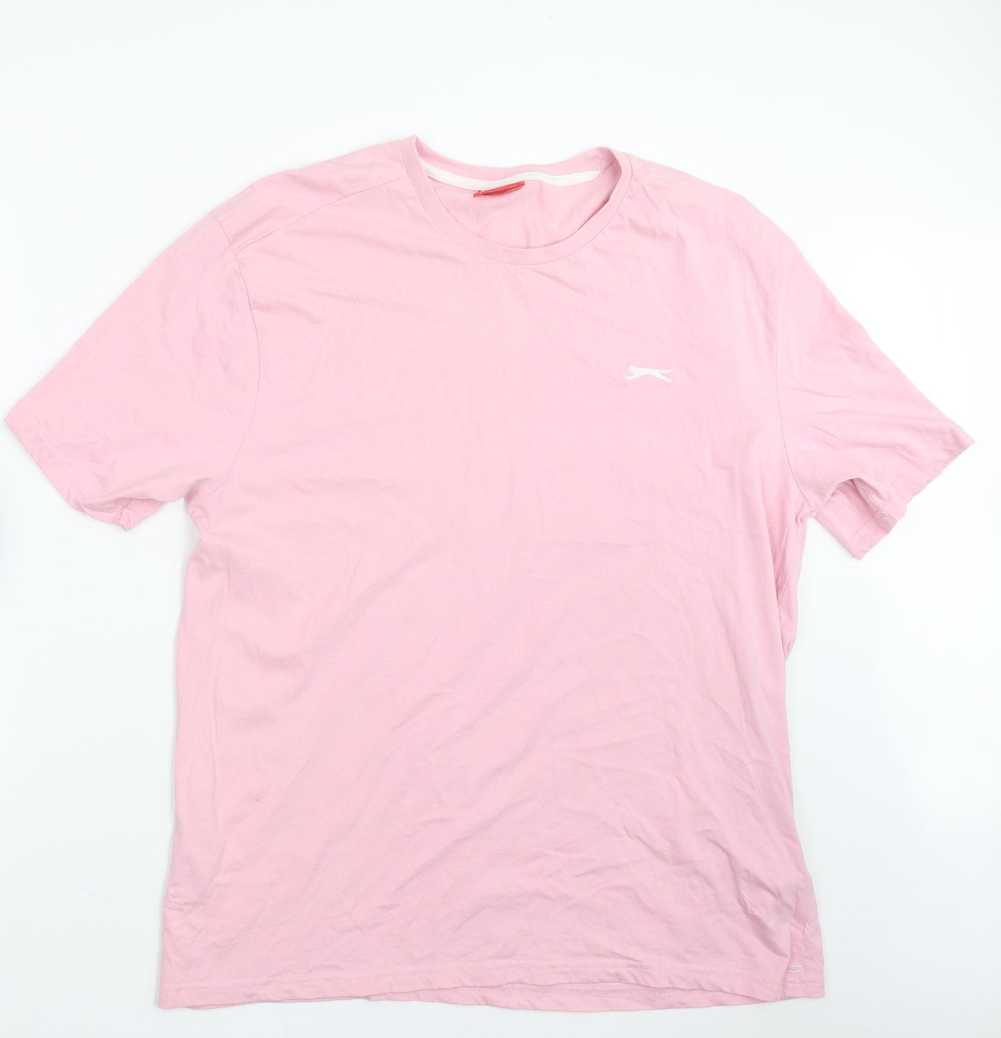 Slazenger Mens Pink    T-Shirt Size 2XL