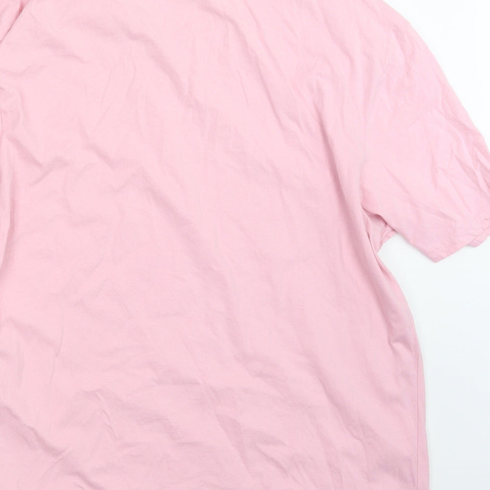 Slazenger Mens Pink    T-Shirt Size 2XL