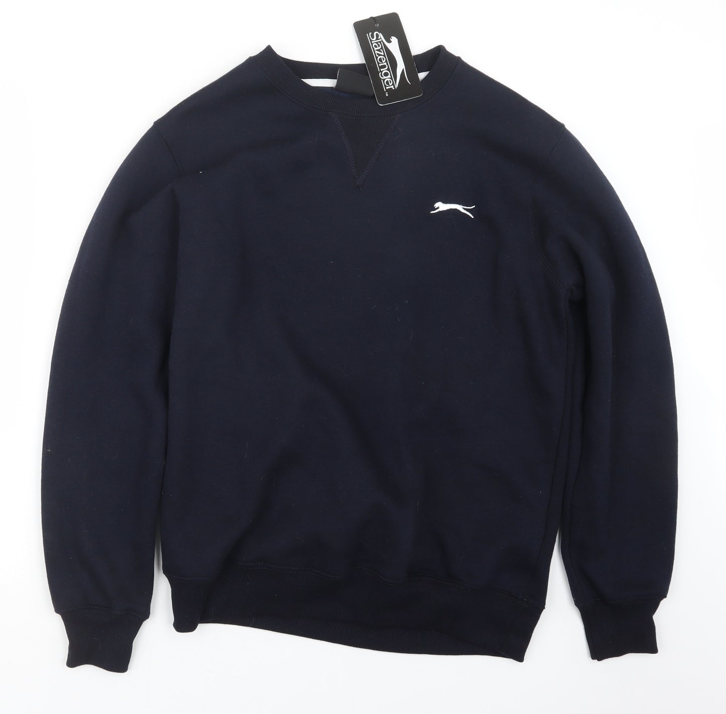 Slazenger Mens Blue   Pullover Jumper Size M
