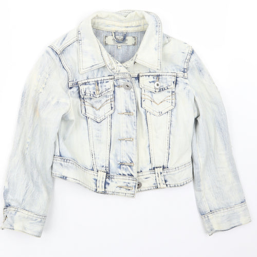 Urban Bliss Womens Blue  Denim Jacket  Size 10
