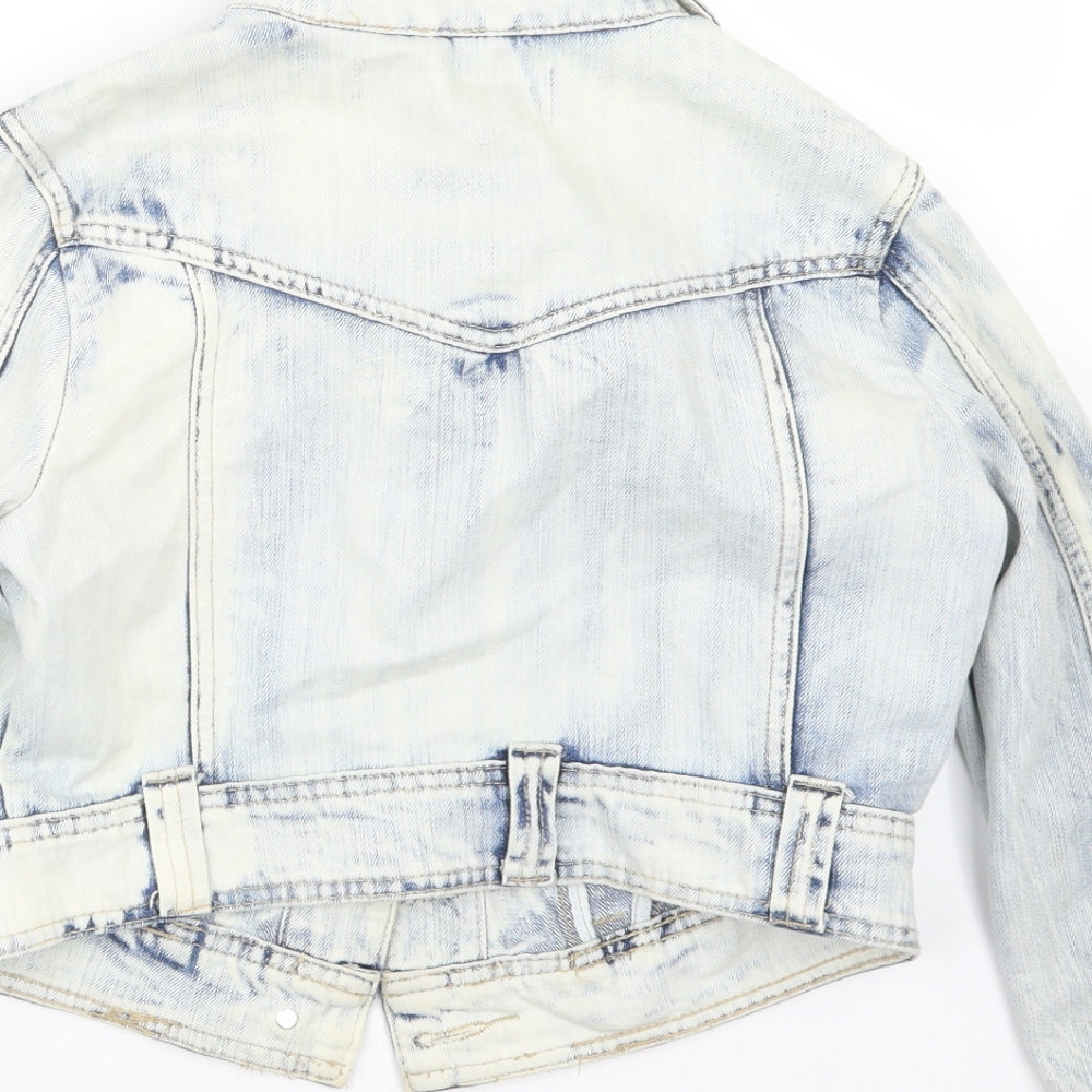 Urban Bliss Womens Blue  Denim Jacket  Size 10