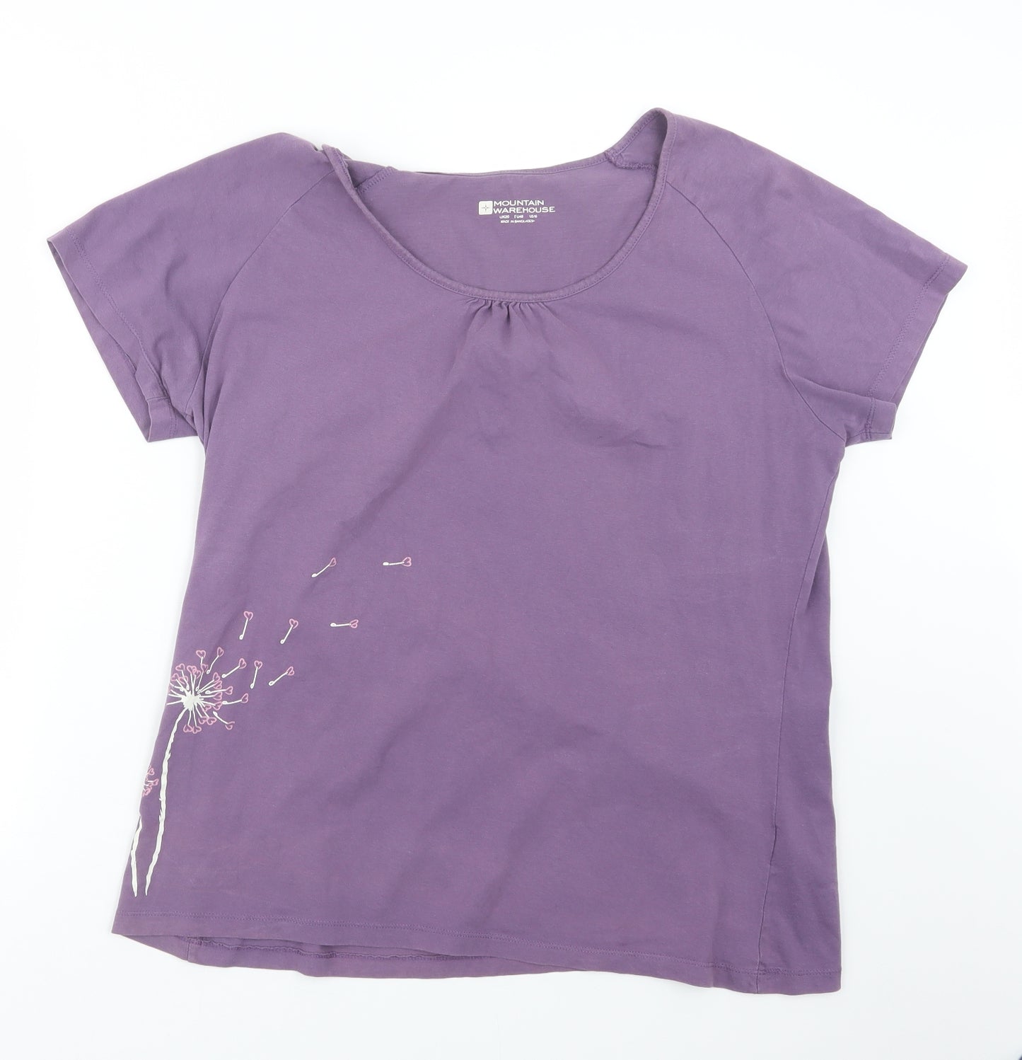Mountain Warehouse Womens Purple   Basic T-Shirt Size 20