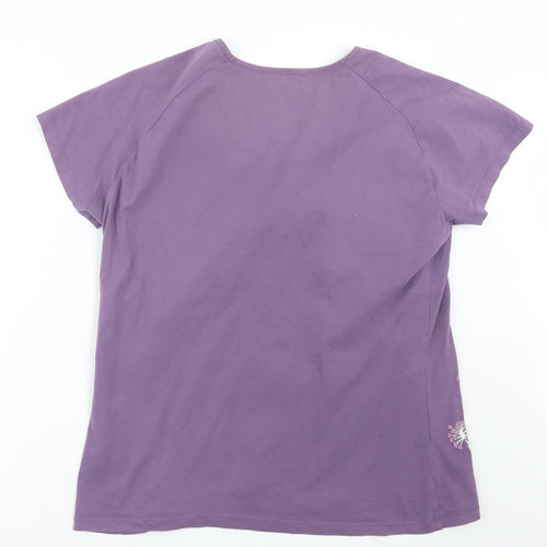 Mountain Warehouse Womens Purple   Basic T-Shirt Size 20