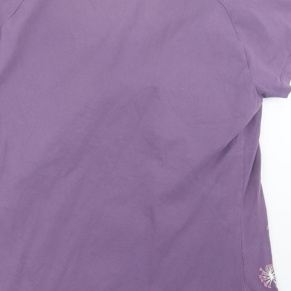 Mountain Warehouse Womens Purple   Basic T-Shirt Size 20