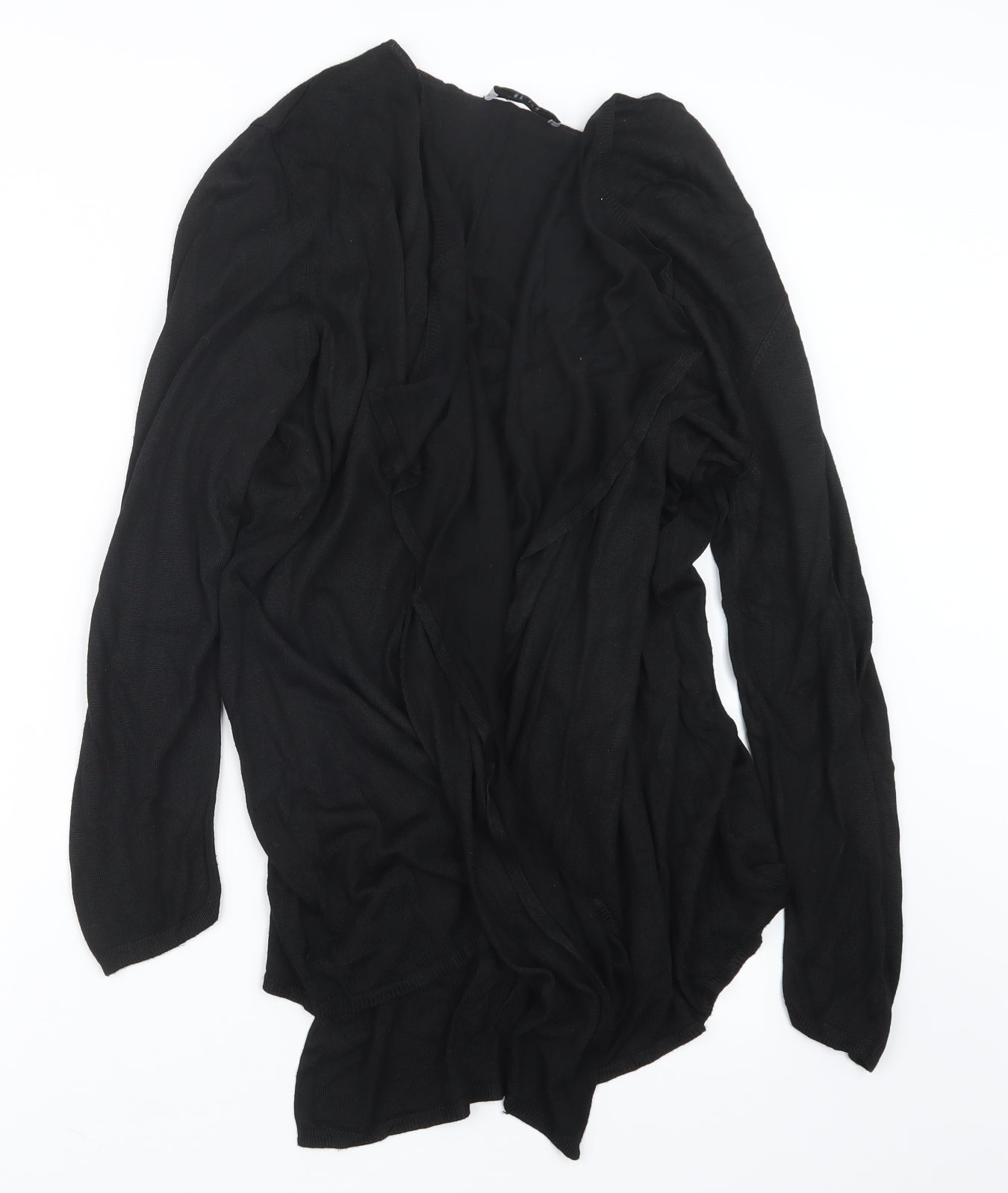 Per Una Womens Black  Knit Cardigan Jumper Size 16