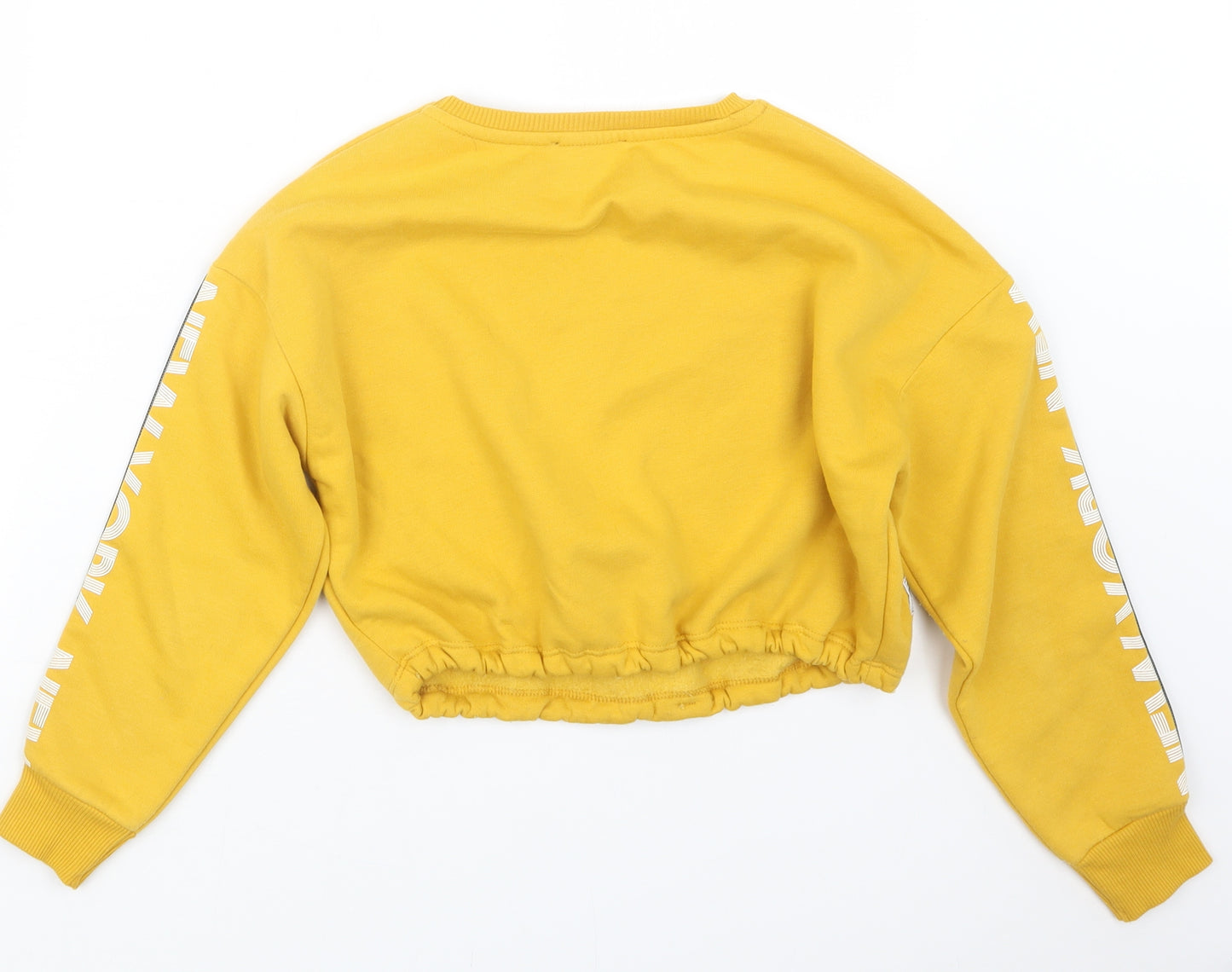 New Look Girls Yellow   Pullover Jumper Size 10-11 Years