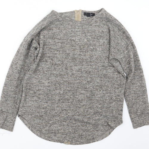 New Look Womens Beige  Knit Pullover Jumper Size S