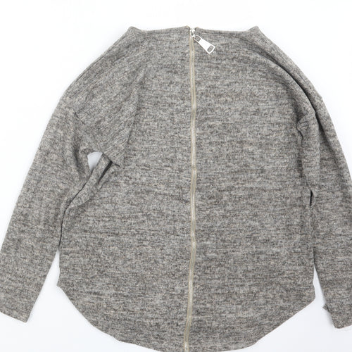 New Look Womens Beige  Knit Pullover Jumper Size S