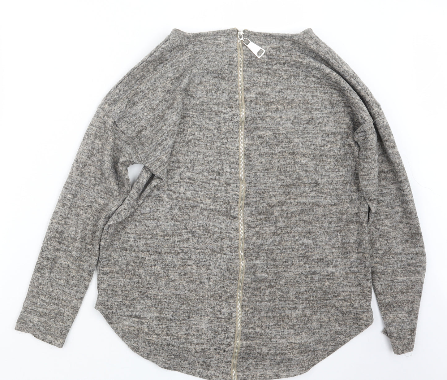 New Look Womens Beige  Knit Pullover Jumper Size S