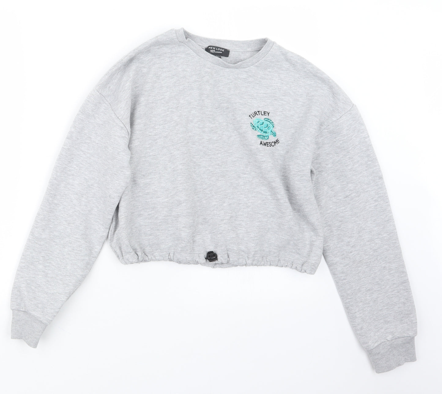 New Look Girls Grey   Pullover Jumper Size 14-15 Years