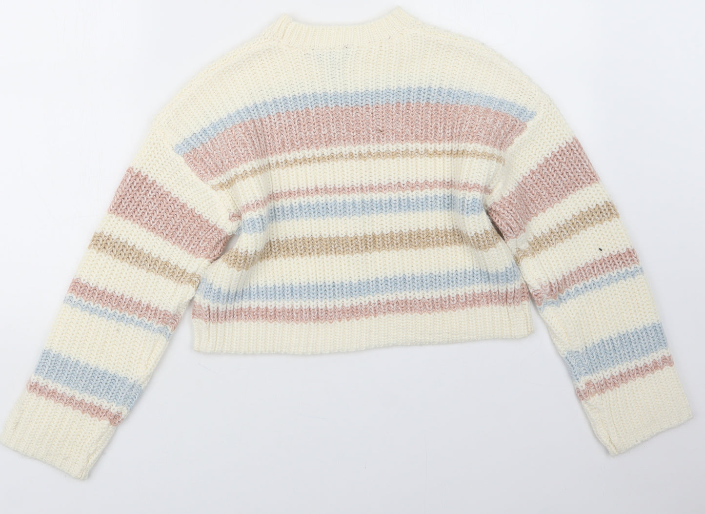 New Look Girls Ivory  Knit Pullover Jumper Size 12-13 Years
