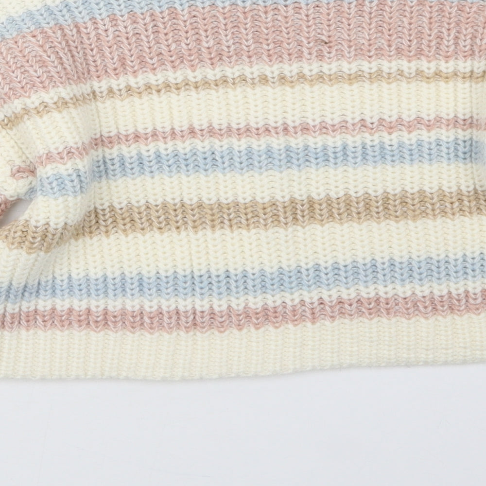 New Look Girls Ivory  Knit Pullover Jumper Size 12-13 Years