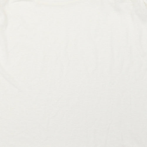 Papaya Womens Ivory   Basic T-Shirt Size 16