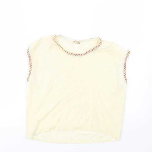 Preworn Womens Ivory  Knit Pullover Jumper Size 14