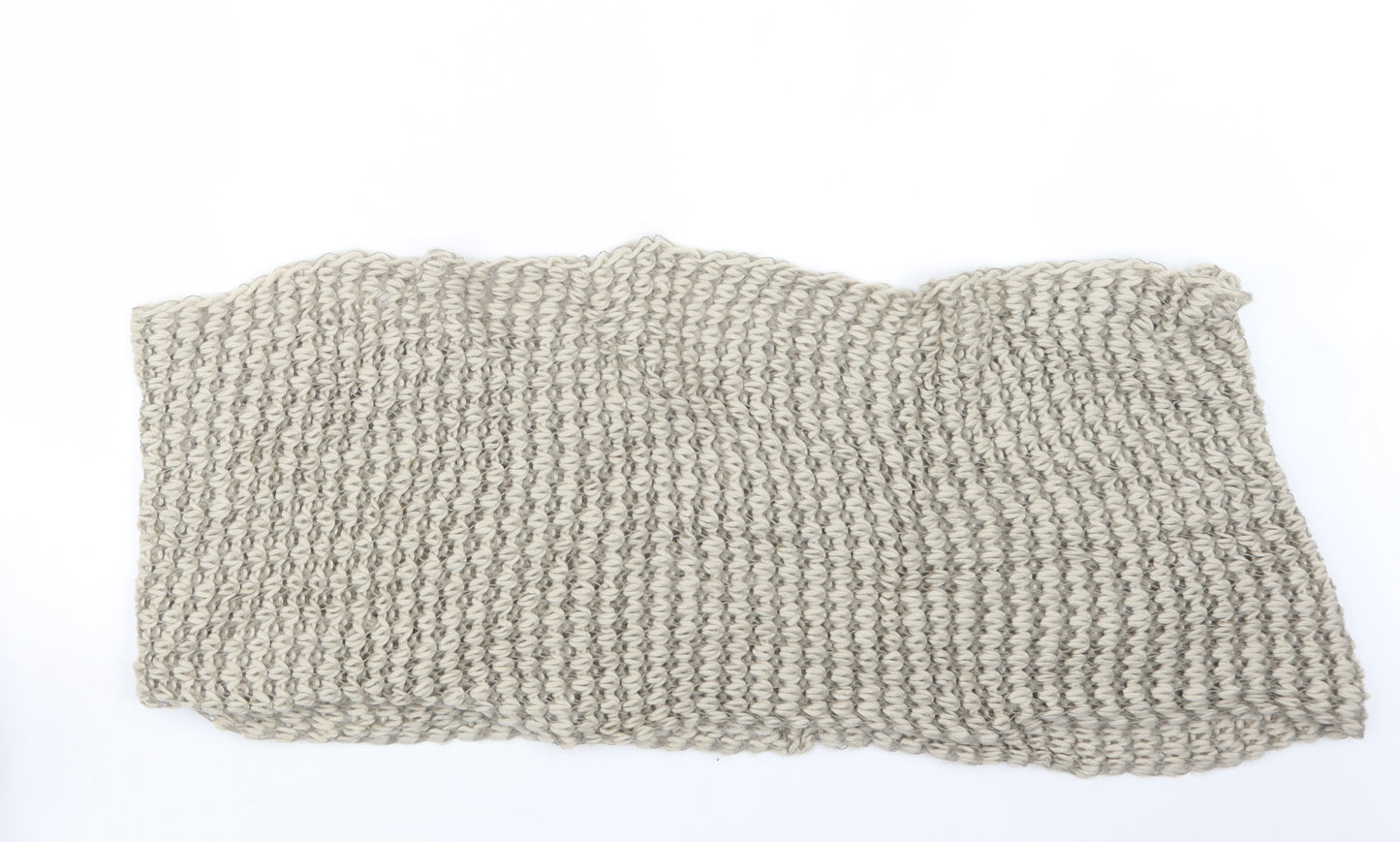 Preworn Womens Beige  Knit  Scarf