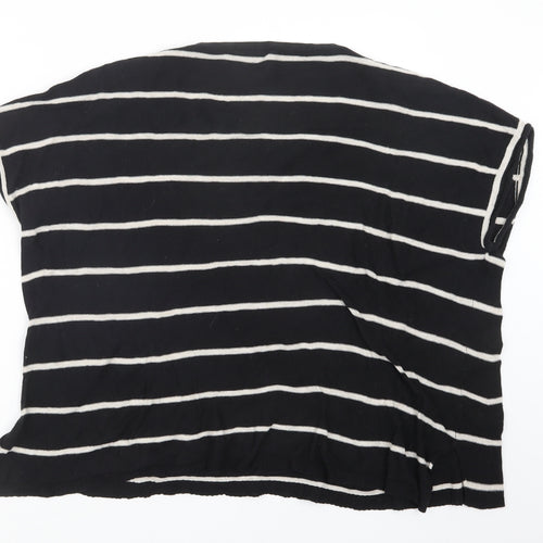 Warehouse Womens Black   Pullover Jumper Size 12