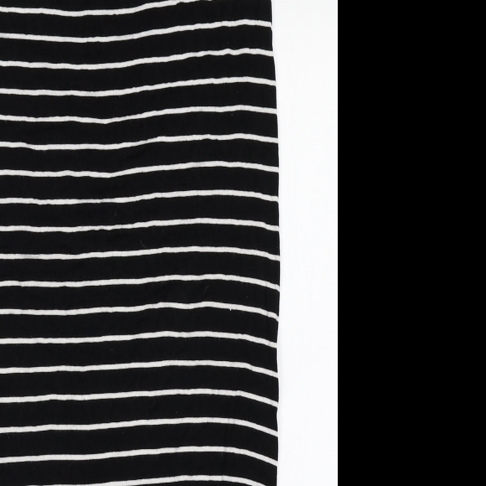 Atmosphere Womens Black Striped  Maxi Skirt Size 12