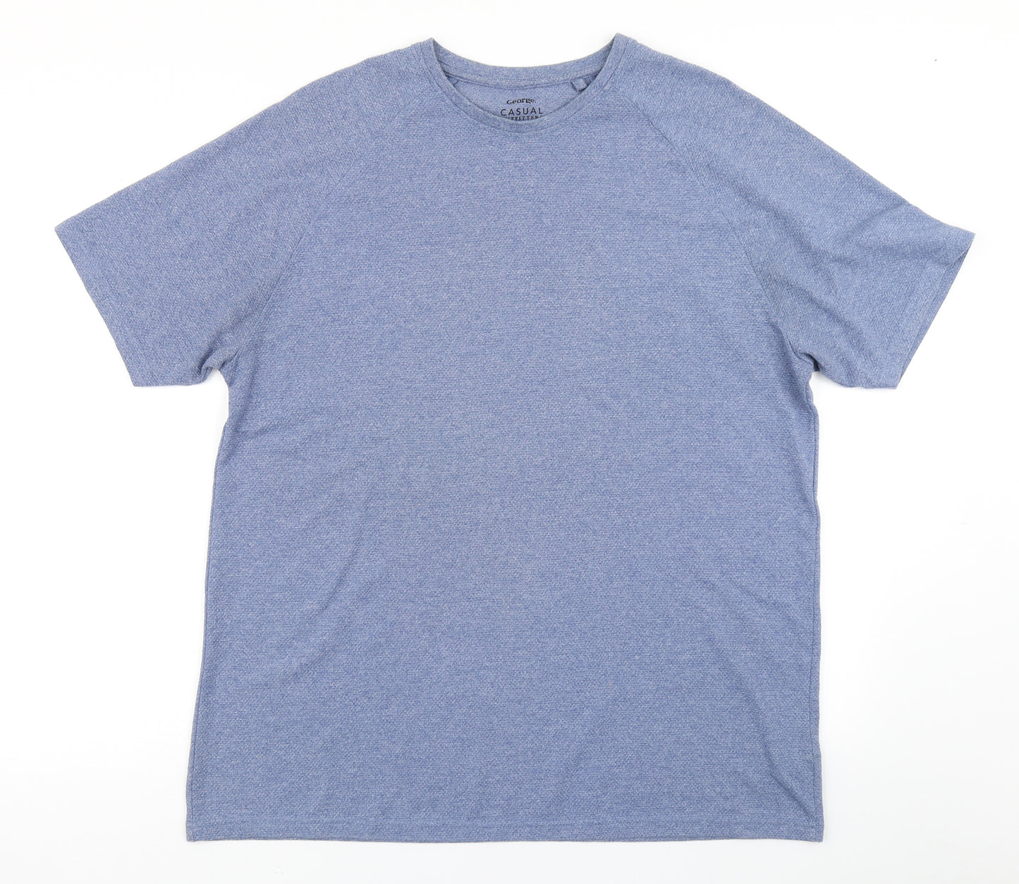 George Mens Blue    T-Shirt Size L