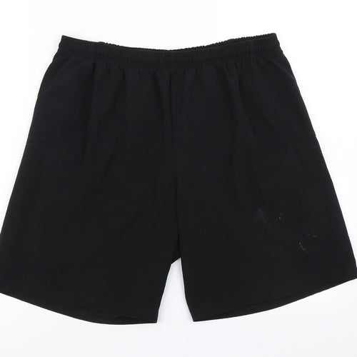 Crivit Mens Black   Athletic Shorts Size L