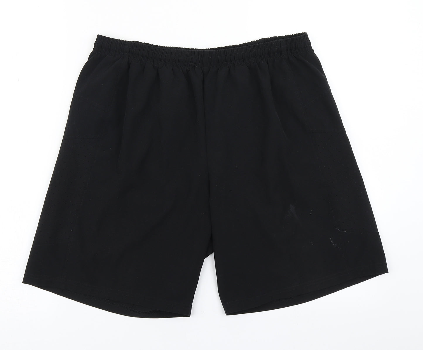Crivit Mens Black   Athletic Shorts Size L