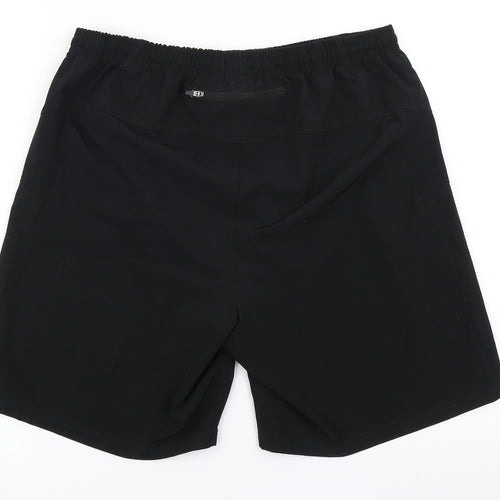 Crivit Mens Black   Athletic Shorts Size L