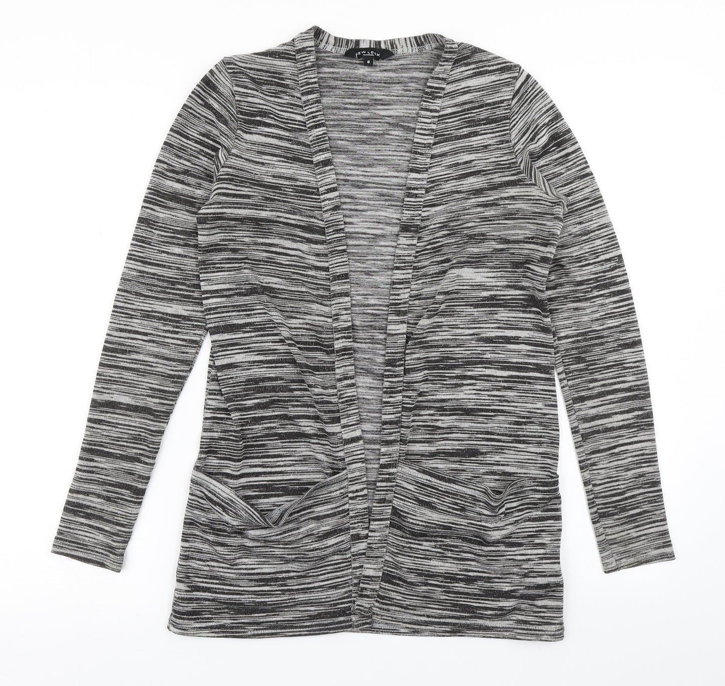 New Look Womens Grey   Cardigan Jumper Size 8