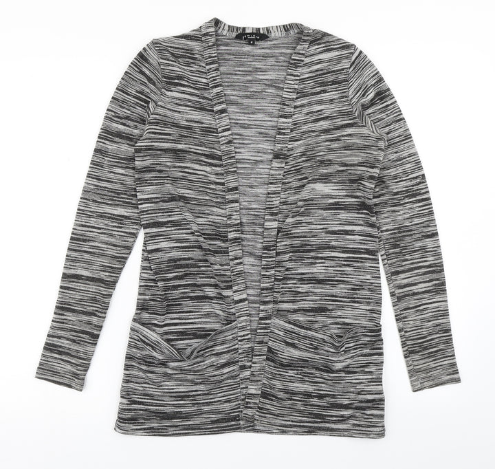 New Look Womens Grey   Cardigan Jumper Size 8
