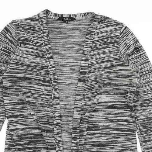 New Look Womens Grey   Cardigan Jumper Size 8