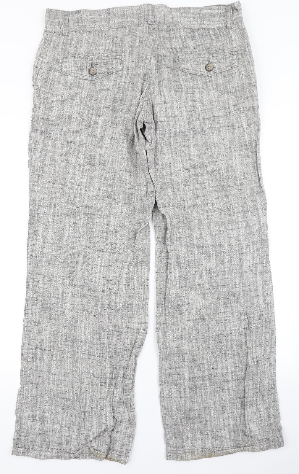NEXT Womens Grey   Trousers  Size 14 L28 in