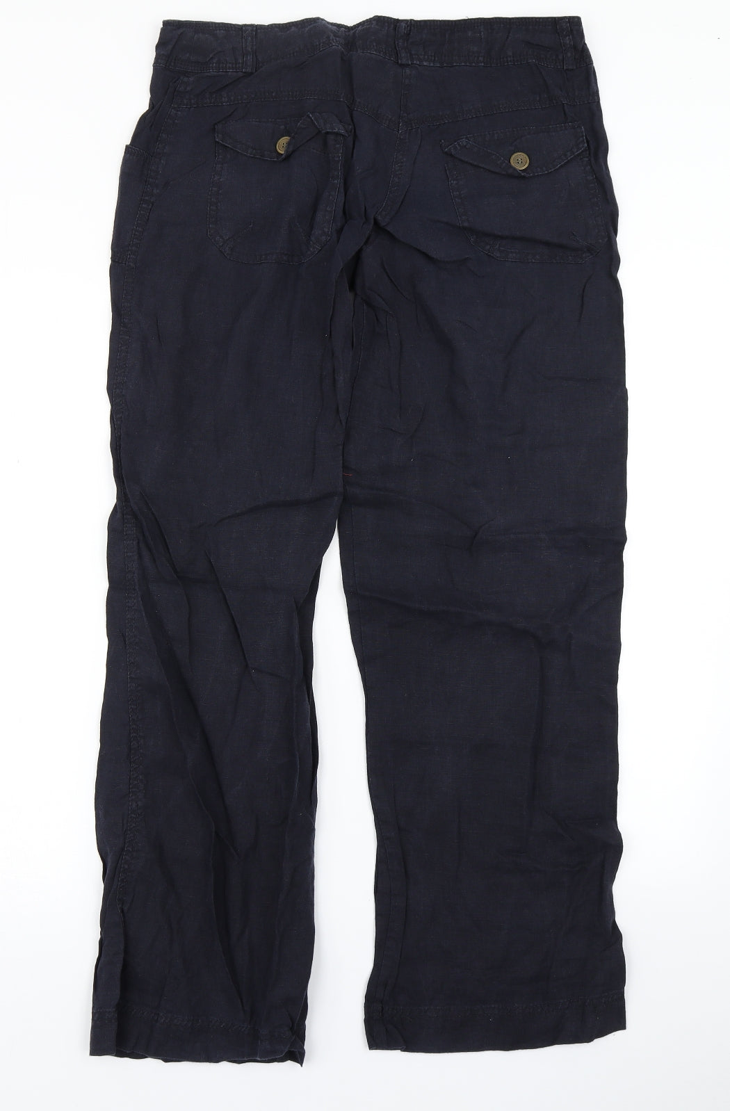 Denim Co Womens Blue   Trousers  Size 10 L28 in