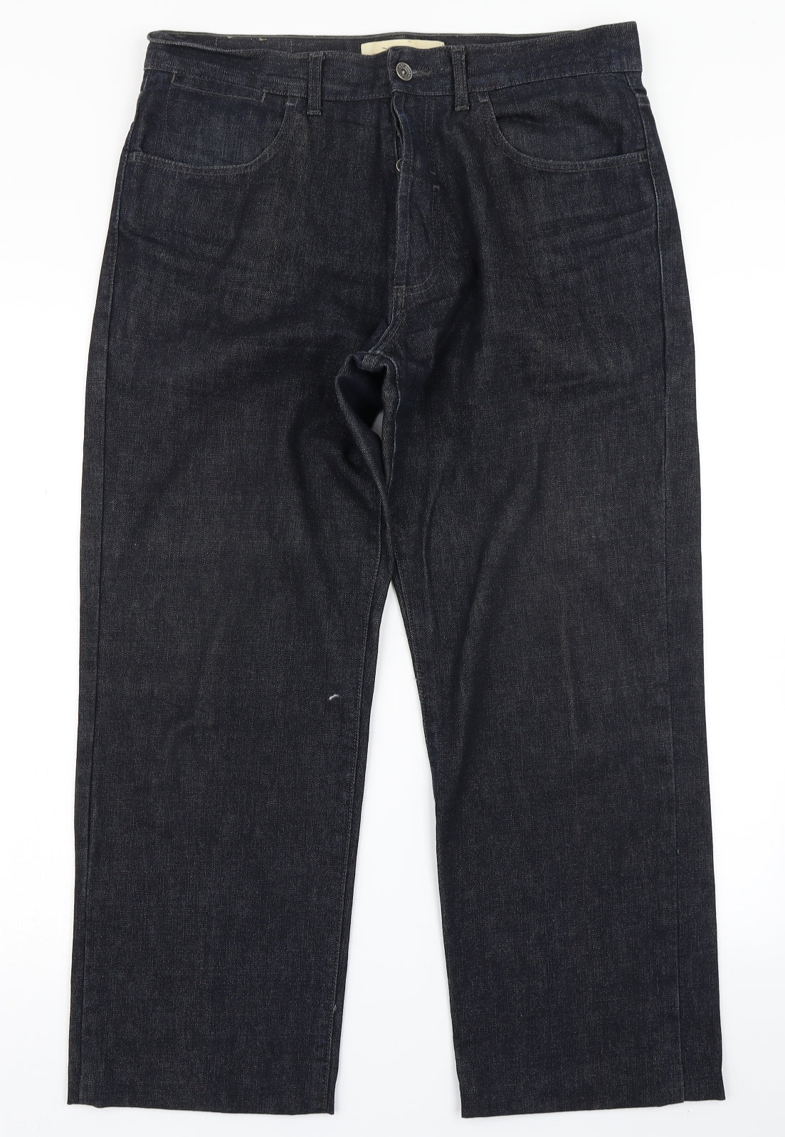 NEXT Mens Blue  Denim Straight Jeans Size 34 in L25 in