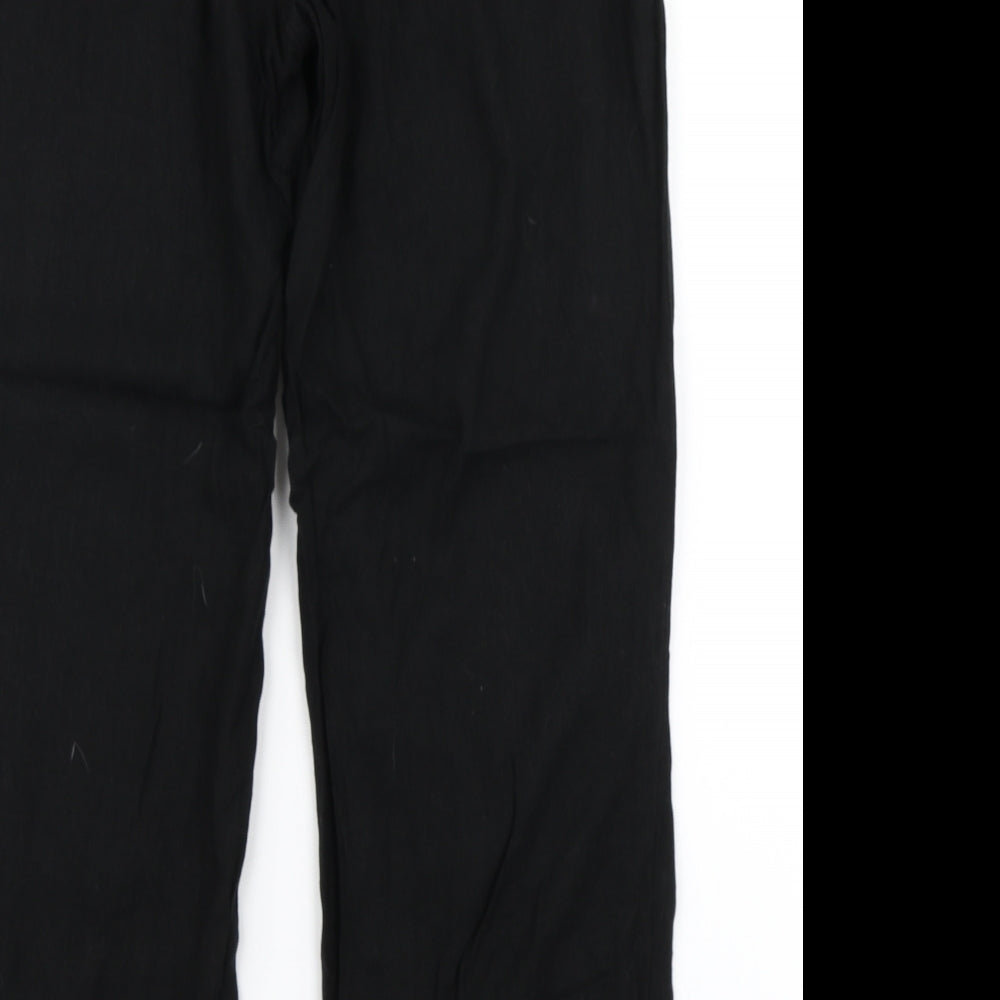 BHS Womens Black   Trousers  Size 14 L26 in